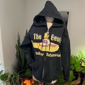 Vintage 2004 The Beatles Yellow Submarine Apple Corps Hoodie Unisex